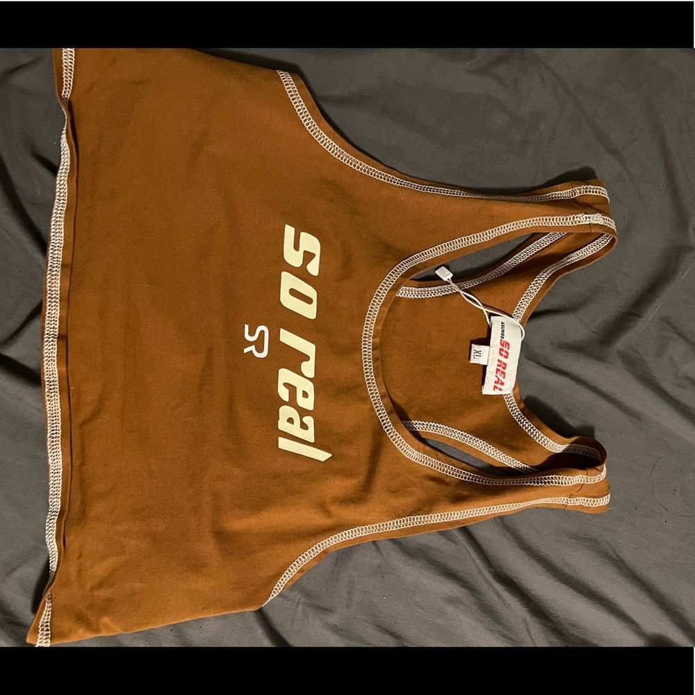 Gsuwoo brown tank